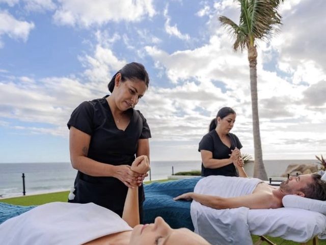 Couple massage with ocean views — Cabo Travel Boutique
